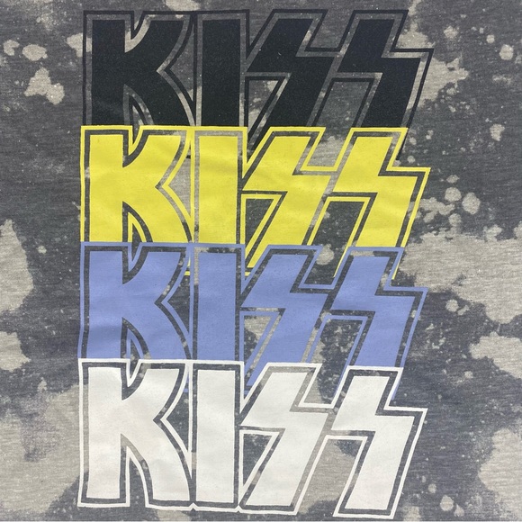 NWT Youth KISS Band Short Sleeve Tee - Size XL (14-16) - Picture 3 of 7